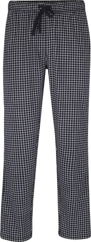Ceceba heren pyjamabroek lang - donkerblauw met wit geruit -  Maat: 7XL