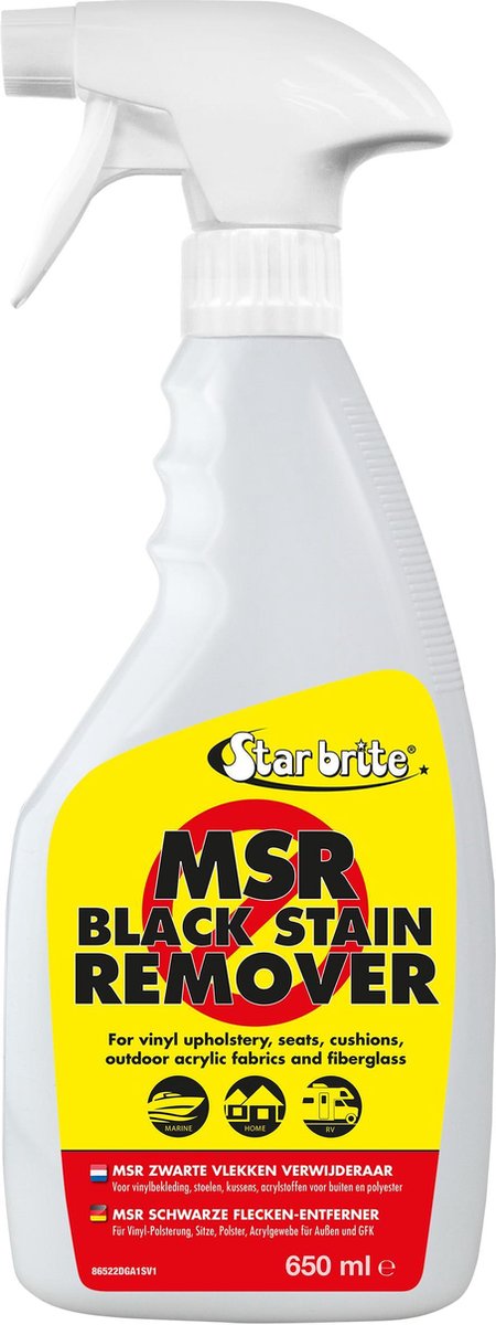 Schimmel- en Weervlekken Reiniger Bootkap-Tent & Luifel 650ml | Nieuw van Starbrite