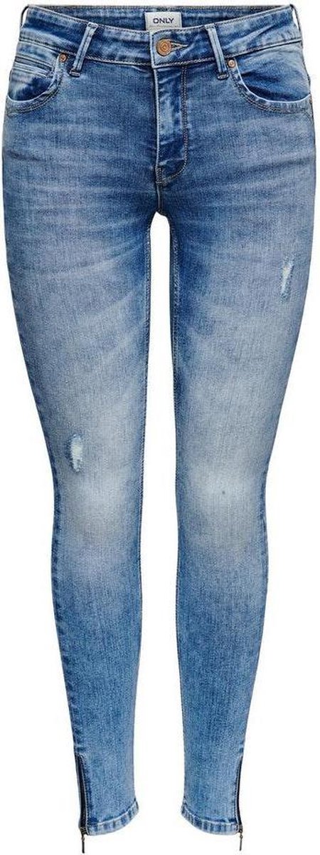Onlkendell Life Reg Sk Ank Tai006 N Light Medium Blue Denim