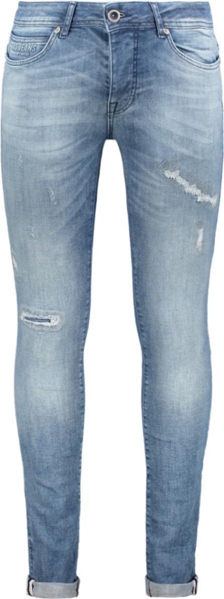 Aron Super Skinny 72828 87 Damage Manhattan Wash