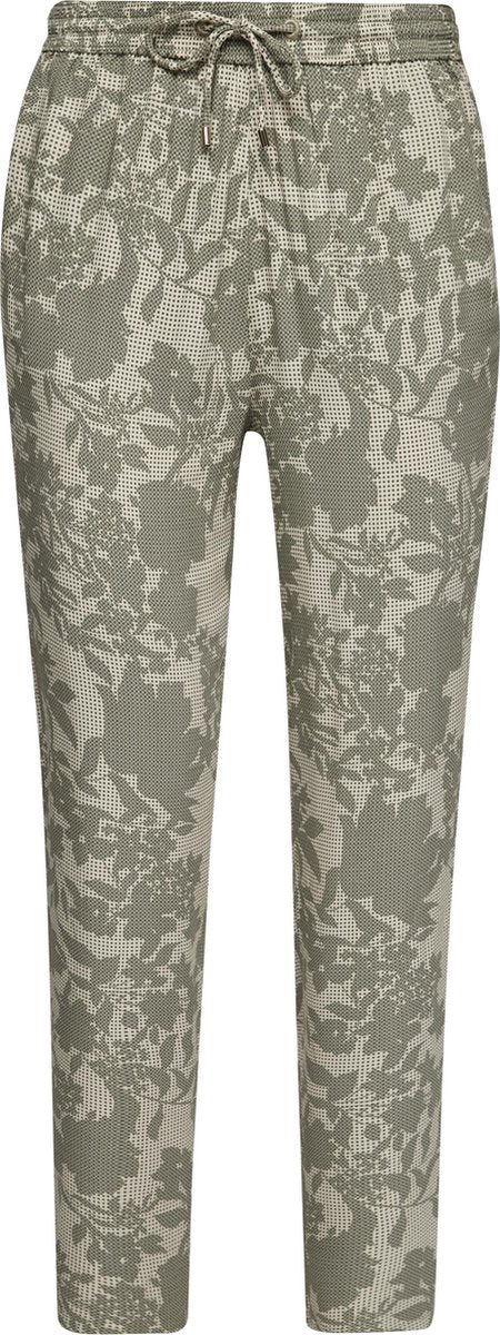 s.Oliver Broek Dames - Sweatpants - 100% Viscose - Bloemenprint - Maat XS (34)