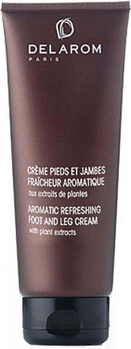 Delarom Body Aromatic Refreshing Foot And Leg Cream Creme Zware Benen/vermoeide Voeten 125ml