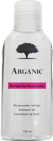 Arganic Biologische Rozenwater - EcoCert Gecertificeerd - 100ml