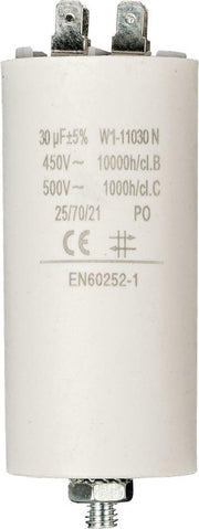 Fixapart W1-11030N Condensator 30.0 uf / 450 V + Aarde
