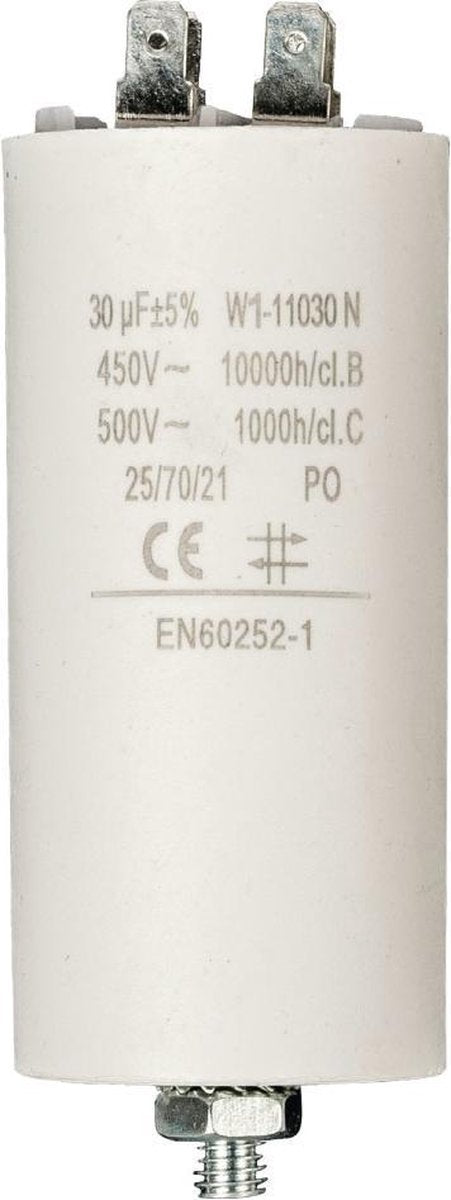 Fixapart W1-11030N Condensator 30.0 uf / 450 V + Aarde