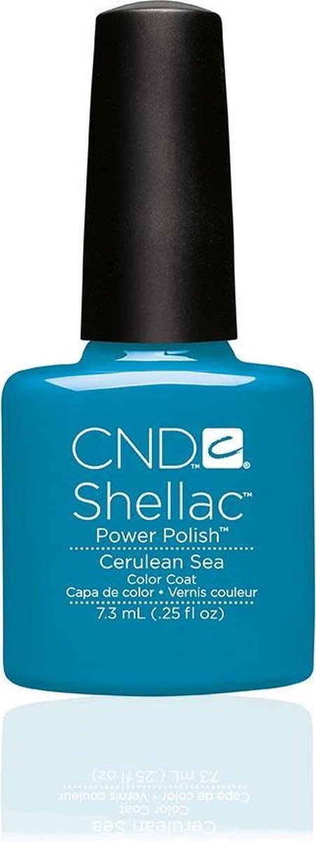 Cnd Shellac Color Coat Nagellak Cerulean Sea Color 7.3ml