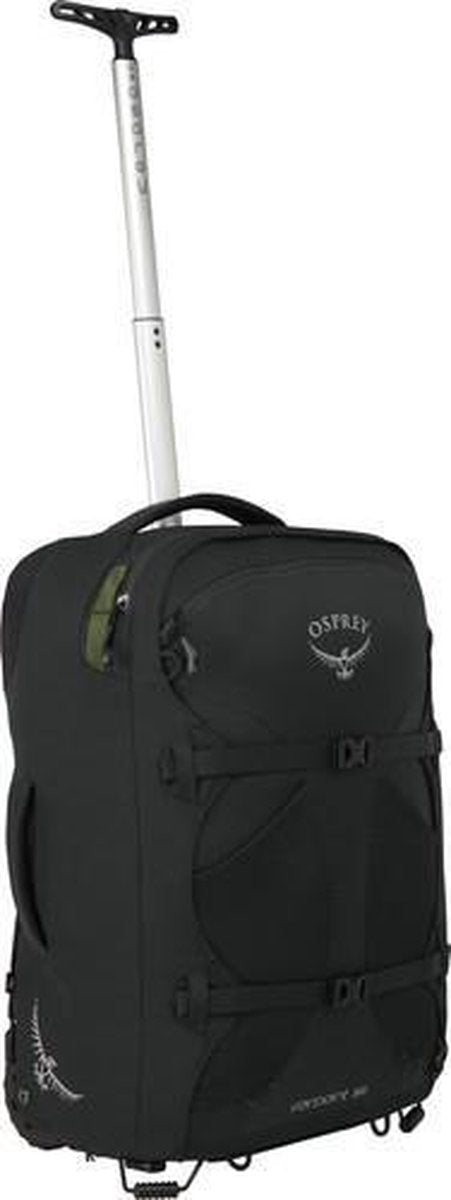Osprey - Farpoint wheels 36 black - reis wheelies - zwart