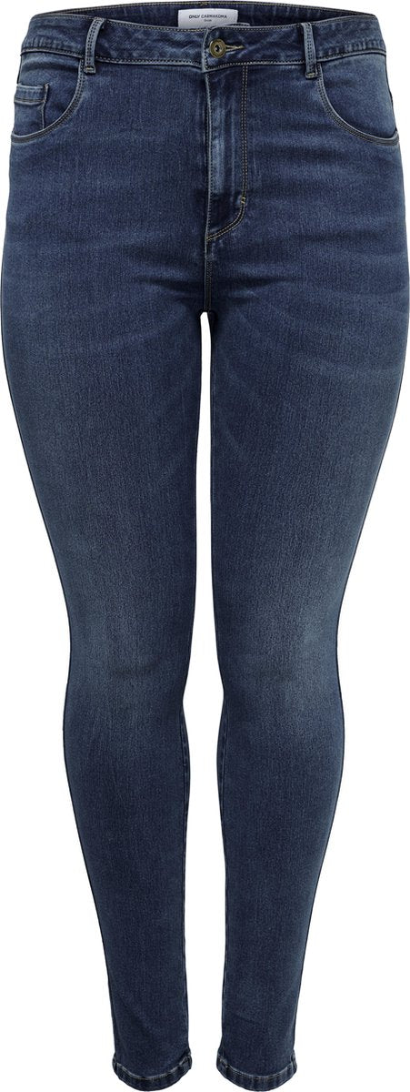 Only Carmakoma Augusta High Waist Dames Skinny Jeans - Maat 46 x L32