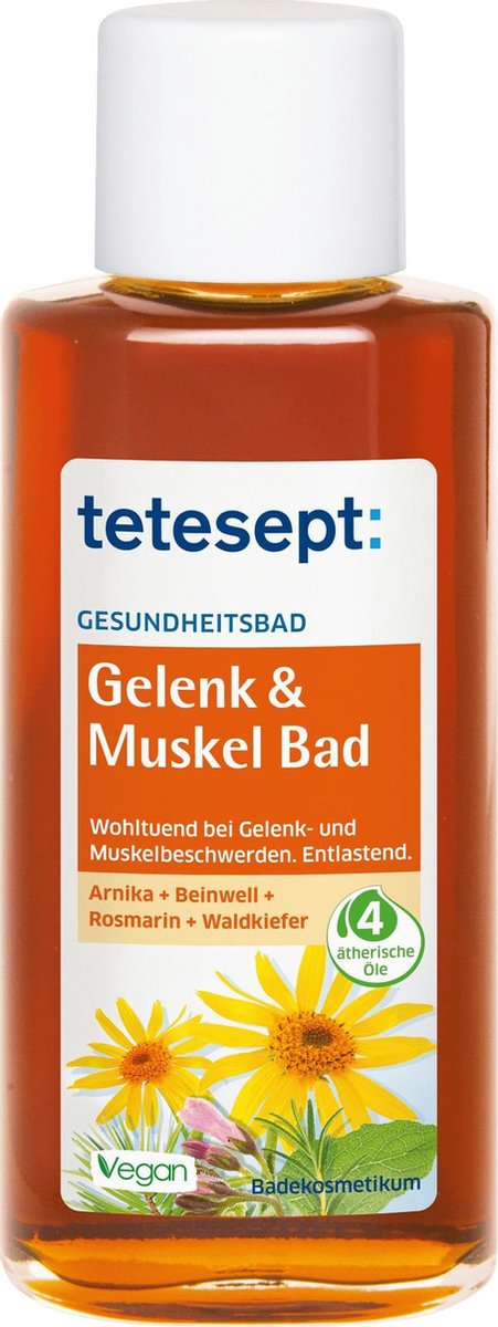 tetesept badolie gezondheid Gewrichts- en spieren - Joint & Muscle Bath (125 ml)