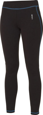 LXURY Dames Athletic Sportbroek maat XS - Sportlegging - Blauw