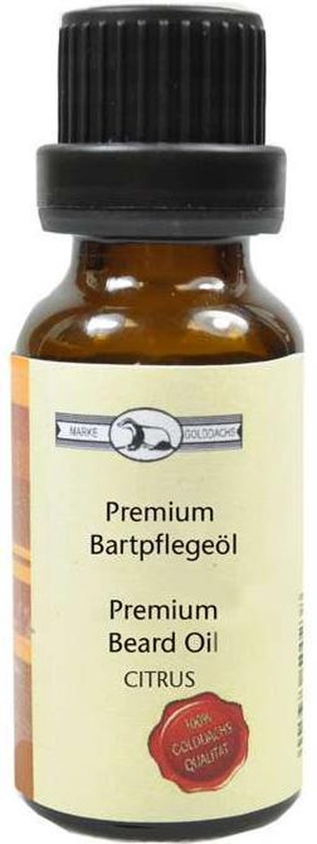 Golddachs Bartpflege Öl Citrus