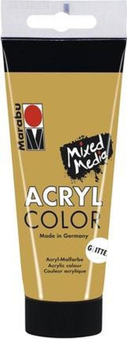 Acrylcolor 100 ML - Glitter goud