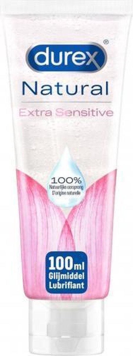 Bundle - Durex - Durex Glijmiddel Natural - Extra Sensitive  - 100 ml met glijmiddel