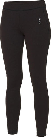 LXURY Dames Athletic Sportbroek maat M - Sportlegging - Zwart