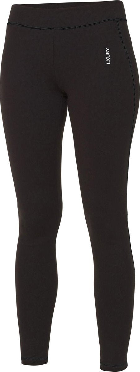 LXURY Dames Athletic Sportbroek maat M - Sportlegging - Zwart