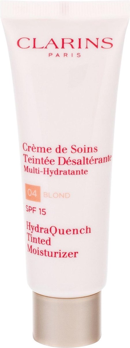 Clarins Crème de Soins Teintée Désaltérante  04 Blond Dagcrème - 50 ml