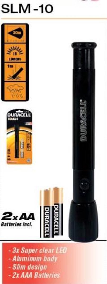 Duracell SLM-10 zaklantaarn