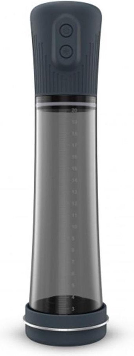 Dorcel Hydro Pump Oplaadbare Water- en Lucht Penispomp - zwart
