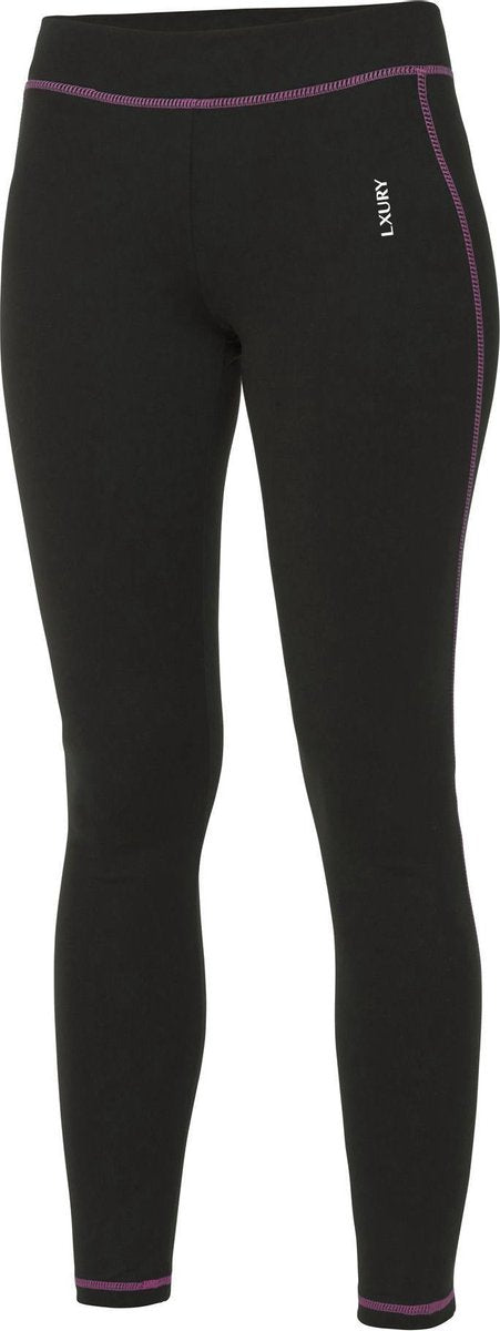 LXURY Dames Athletic Sportbroek maat L - Sportlegging - Roze