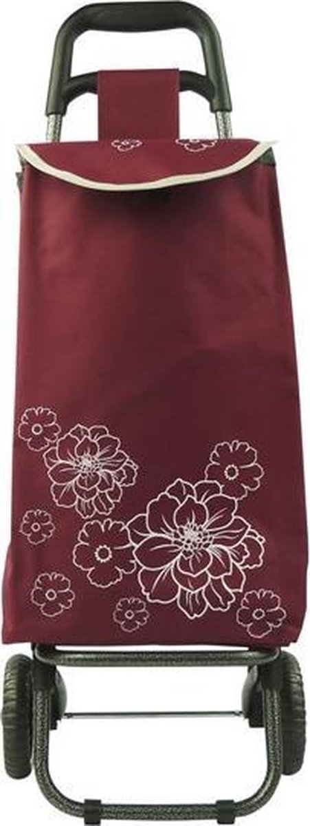 Boodschappentrolley Flowers ca.25 liter