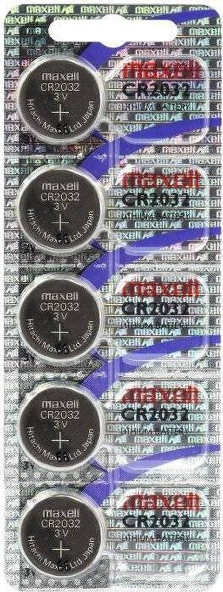 Batterij Maxell 3V Knopfzelle CR2032 - 5 stuks
