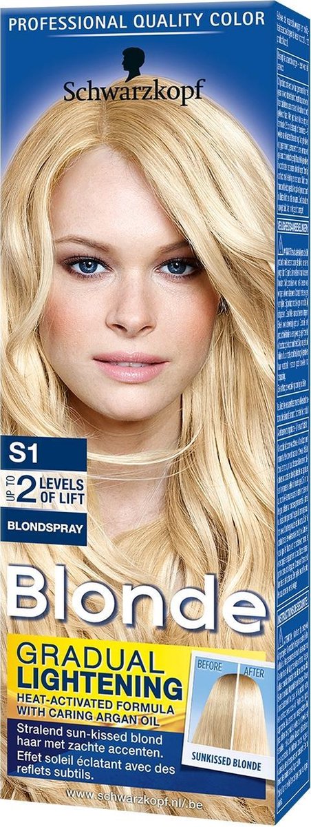 Schwarzkopf S1 Lightening Spray Blond
