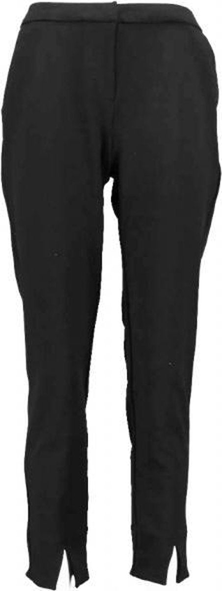 Only zwarte slim fit slit enkelbroek - Maat 38