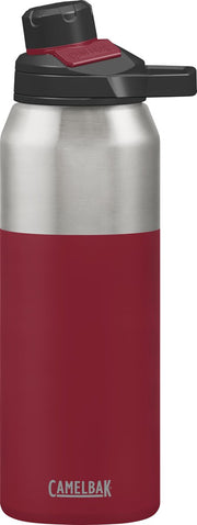 CamelBak Chute Mag Stainless Vacuum Insulated - Iso Drinkfles - 1 L - Rood (Cardinal)