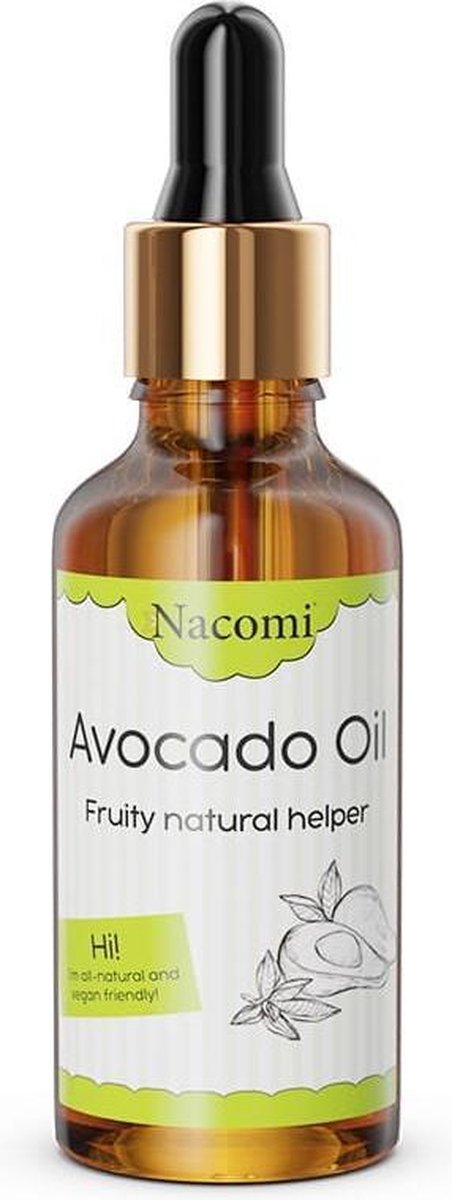 Nacomi Avocado Olie Met Pipette 50ml.