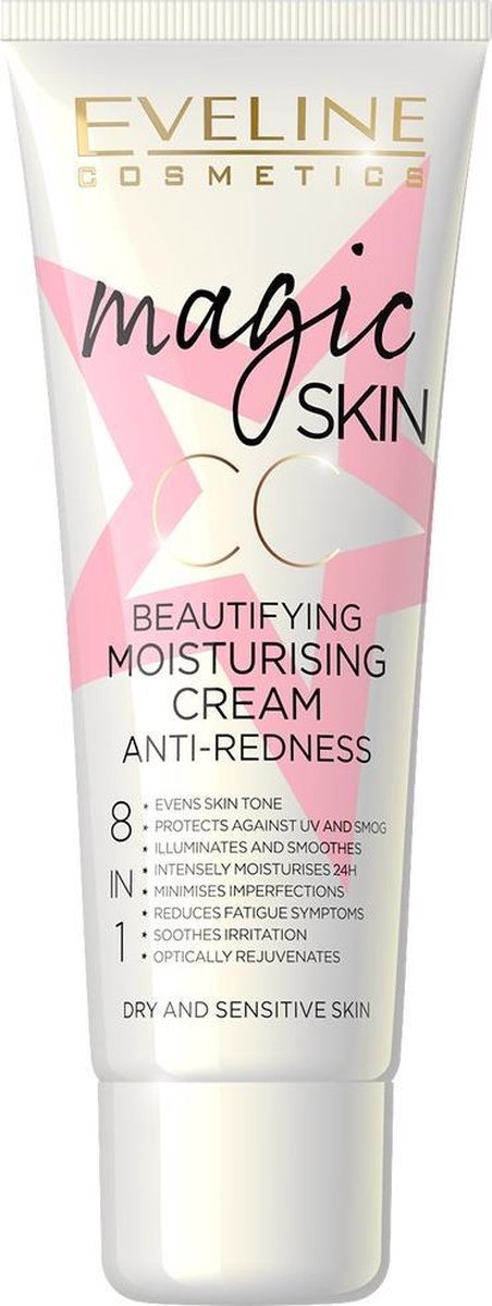 Eveline Cosmetics Magic Skin CC Cream Anti Redness 8in1