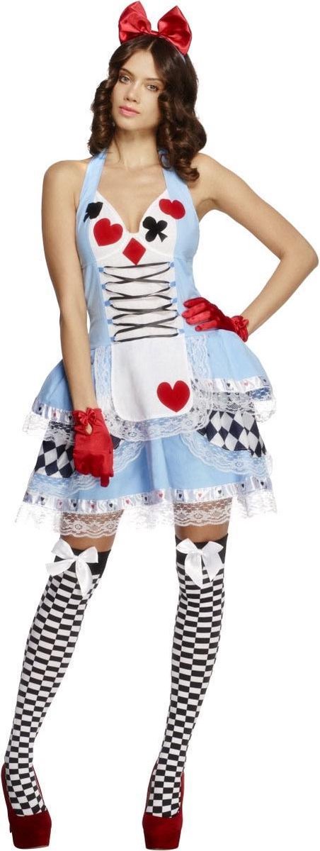 Alice in Wonderland kostuum | Dames verkleedkleding maat L (44-46)