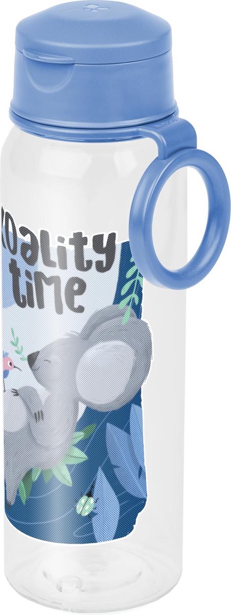 Amuse plus - Waterfles - Tropical Teens -  Koality Time - 100 % lekvrij - handige drinkteut