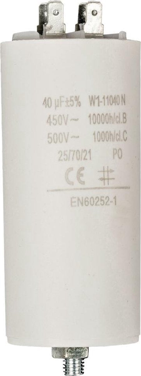 Fixapart W1-11040N Condensator 40.0uf / 450 V + Aarde