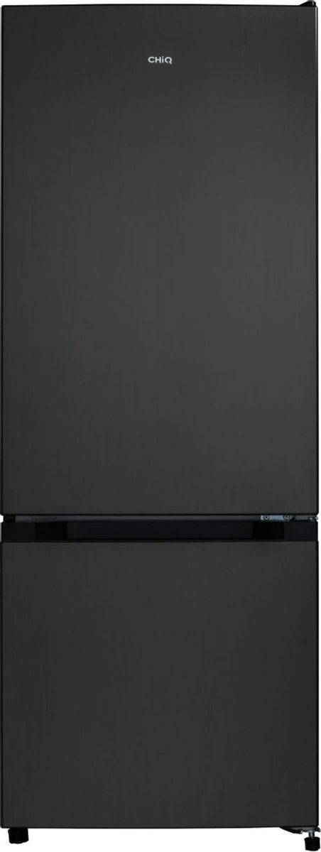 CHiQ FBM205L42 - Koel-vriescombinatie - 205 Liter (153 + 52) - Donker RVS - Omkeerbare deuren