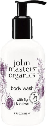 John Masters Organics - Body Wash w. Fig & Vetiver 236 ml