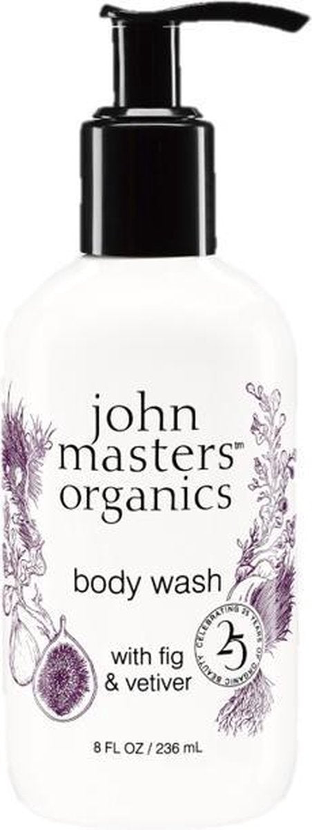 John Masters Organics - Body Wash w. Fig & Vetiver 236 ml