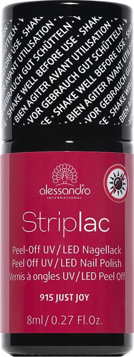 Alessandro Striplac - nr. 915 Just Joy - 8 ml - Gel nagellak