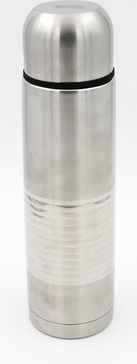 YILTEX – Isoleerfles / Thermoskan / Thermosfles – RVS – 1l -Zilver