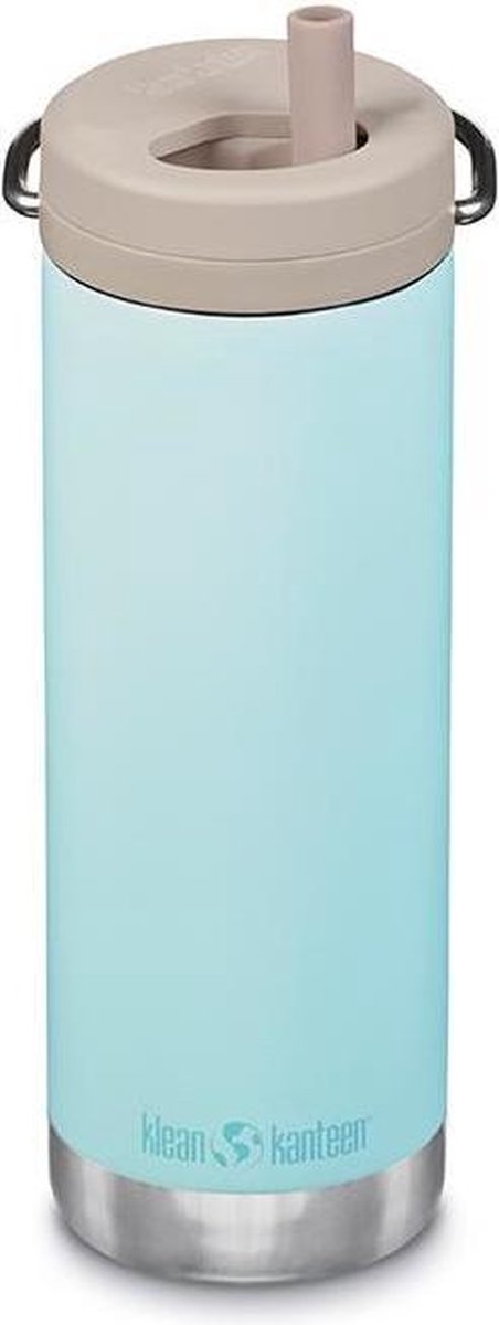 Klean Kanteen RVS Thermosfles TK Wide (473ml) - Blue Tint