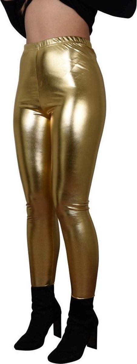 Glanzende legging – disco legging – dans legging – dance legging – hoge sluiting - festivals – disco feest