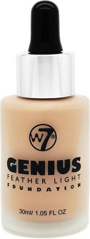 W7 Genius Foundation - Sand Beige 30ml