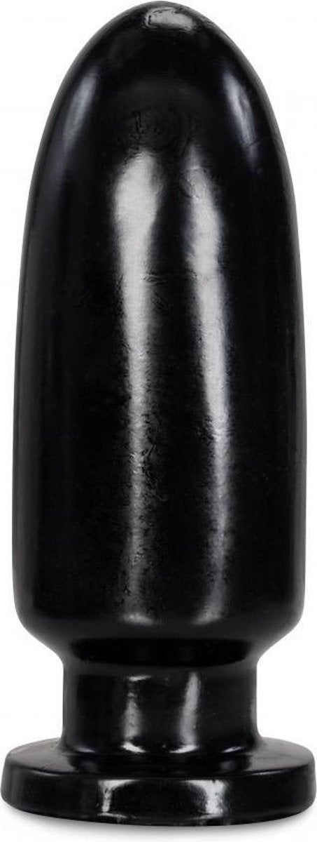 XXLTOYS - Zeppelin - XXL Plug - Inbrenglengte 20 X 7.5 cm - Black - Uniek design Buttplug - Stevige Anaal plug - Made in Europe
