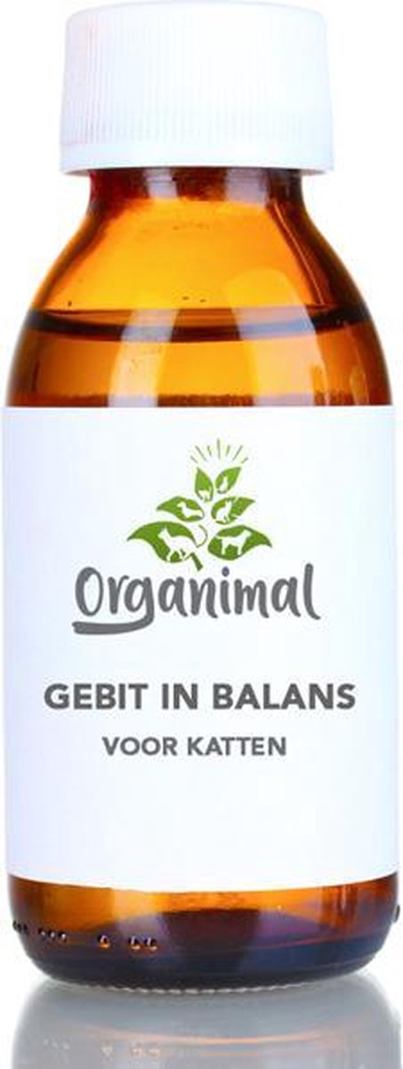 Organimal - Gebit in Balans 30 ML - Katten - o.a. bij tandvlees ontsteking & stinkende adem en gebitsreiniging