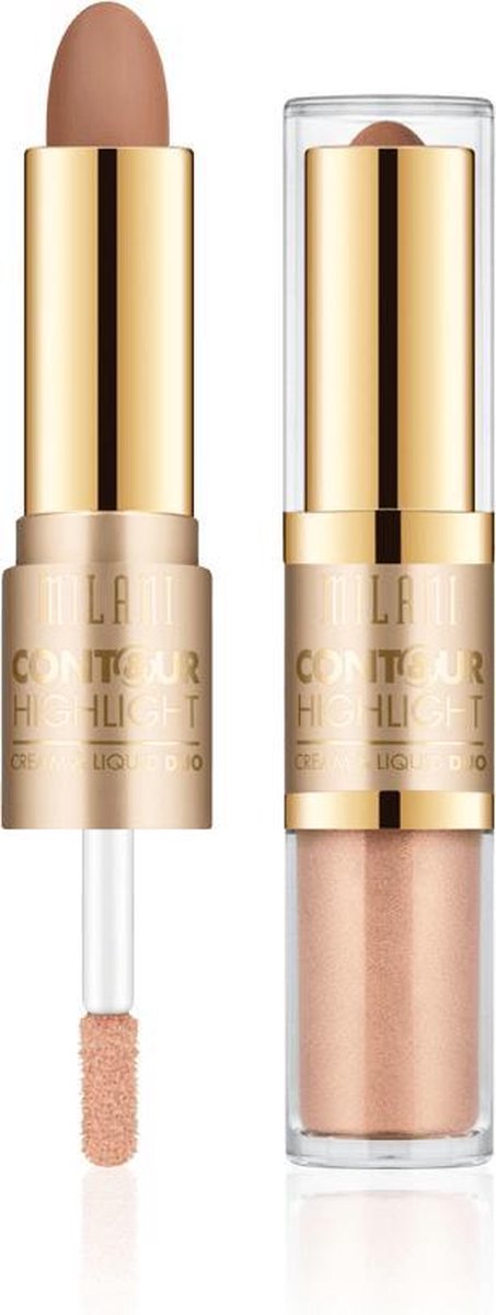 Milani Contour & Highlight Cream & Liquid Duo - 03 Natural/Medium