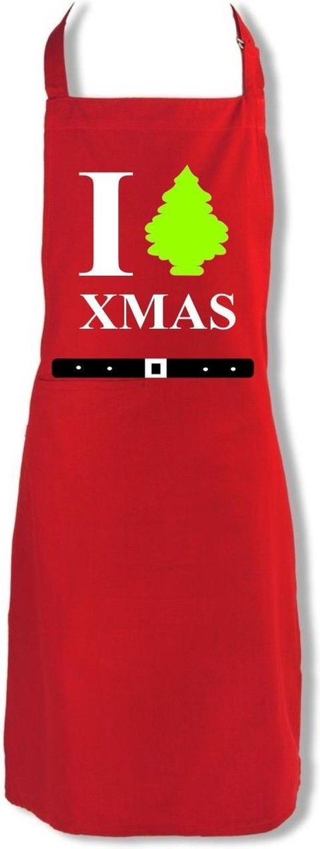 Kerstschort I love xmas