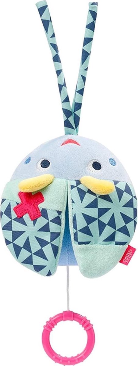 Fehn Muziekdoosje Color Friends Kever 13 Cm Pluche