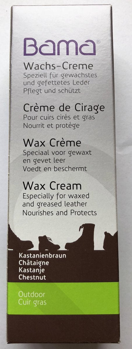Bama waxcreme voor gevet leren schoenen