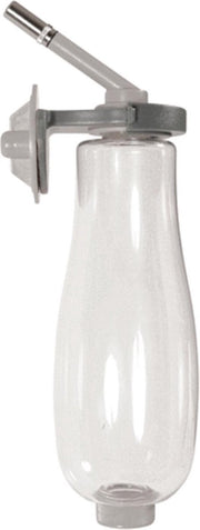Zolux Drinkfles Top Grijs&Transparant - Waterfontein - 27 cm