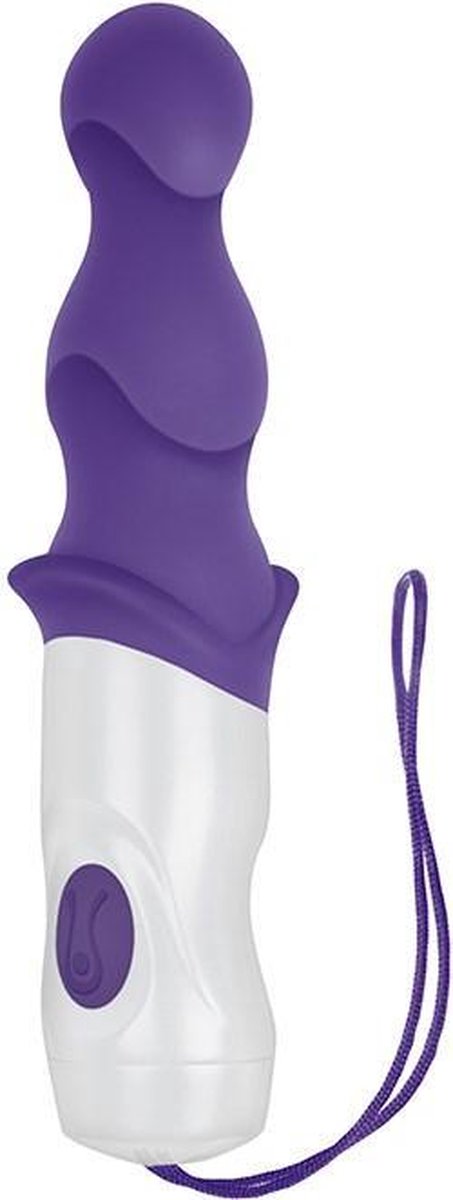 Waterproof anaalvibrator met ophanglus