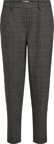Objlisa Slim Pant Seasonal 23030466 Black/chipmunk/w